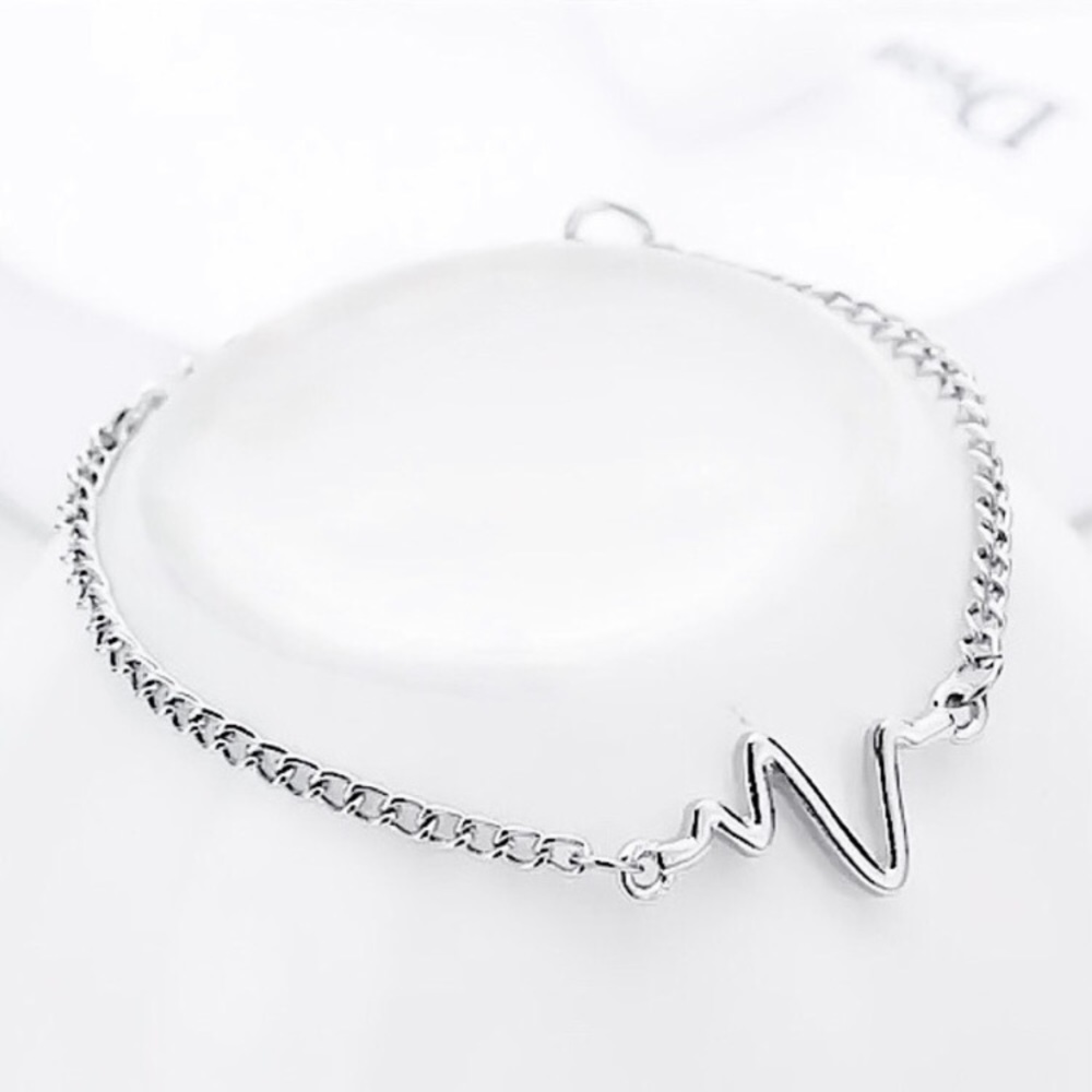 🔴𝟭𝟬/$𝟮𝟱🔴ECG Charm Simple Bracelet NEW - Picture 16 of 16
